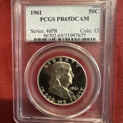 Franklin 1961 Pr65 Dcam - Image 1 of 2