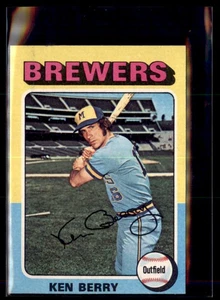 1975 Topps Mini Ken Berry Milwaukee Brewers #432 - Picture 1 of 2