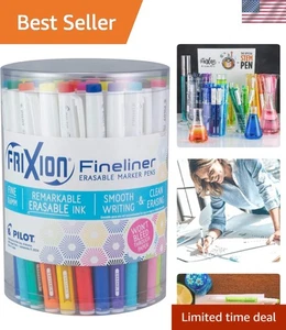 FriXion Fineliner Erasable Marker Pens, 0.7mm, Pack of 36 - Picture 1 of 6