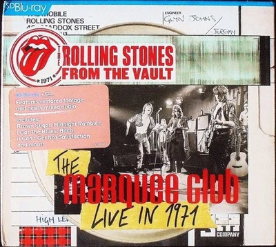 The Rolling Stones – The Marquee Club (Live In 1971)  Blu-Ray, CD  SEALED!! Foto 1 de 2