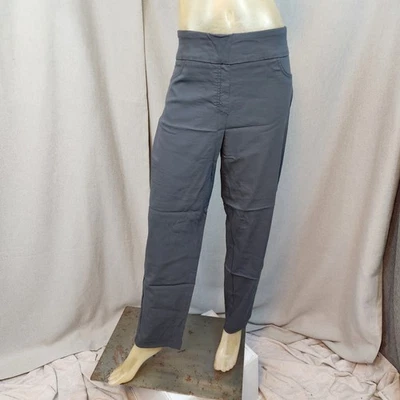 Ruby Rd Charcoal Gray Tapered Dress Pants Slacks Size 16 XLARGE XL Stretch - Image 1 of 4