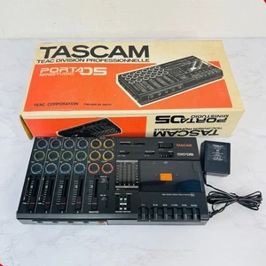 TASCAM Porta 05 HS Ministudio 4-Track Cassette Recorder Tested w/ Box Japan - Picture 1 of 10