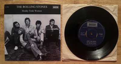 45 7" U.K SP THE ROLLING STONES HONKY TONK WOMEN - Image 1 of 2