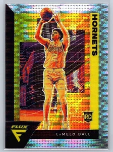 LAMELO BALL – 2020-21 Panini Flux Rookies #201 – Pulsar Prizm (RC) - Picture 1 of 2