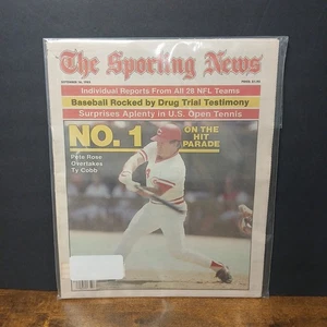 Vintage Sporting News Newspaper, 9/16/85, Pete Rose, MLB History, NFL - Picture 1 of 2