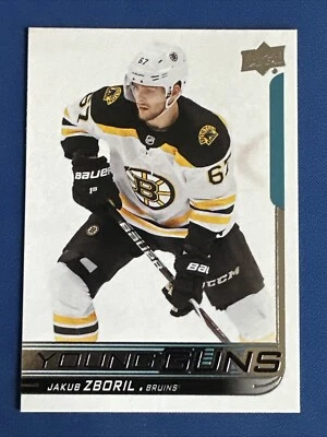 2018-19 Upper Deck Young Guns 498 Jakub Zboril Boston Bruins - Image 1 of 2