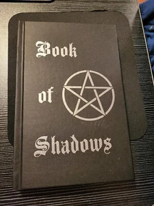 Pentagram Hardcover Unlined Journal 110 Soft White Pages BOS Wiccan 8.5x5.5" - Picture 1 of 3