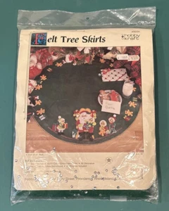 "Kit de falda de árbol de fieltro de Navidad Hobby Kraft una visita a San Nicolás de colección 36""" - Imagen 1 de 3