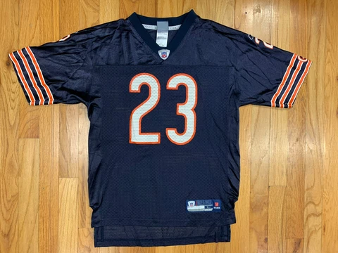 devin hester chicago bears jersey Youth Large Vintage authentic nfl used blue Cover
