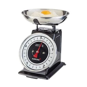 KORONA Mechanische Küchenwaage TOM Retro Design Analog Edelstahl Schüssel XXL - Bild 1 von 6