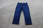 Mother Jeans Womens 31 Blue The Dazzler Straight Leg Clean Sweep Denim Stretch