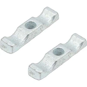 BOTONES GIRATORIOS METAL PLATA - 1 PAR - Imagen 1 de 1
