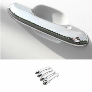 For Ford Explorer 2020-2021 ABS Chrome Exterior Side Door Handle Cover Trim 4pcs