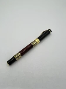 Metall Tintenfüller, Signatur glatte Schreibkalligraphie, braucht Tinte, gebraucht - Bild 1 von 8