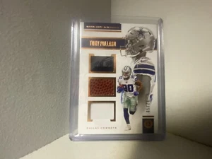2019 Panini Encased Football Tony Pollard Rookie Triple Memorabilia 5/75 Cowboys - Bild 1 von 6