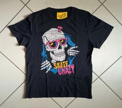 FISHBONE SKATE SKULL T-SHIRT hip-hop streetwear rap - Imagen 1 de 4