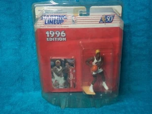 1996 Edition DENNIS RODMAN Yellow HAIR Starting lineup rare edition trading card - Picture 1 of 9