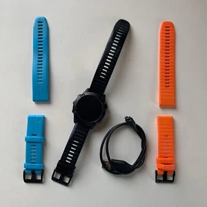▫️ Garmin Fenix 6 PRO + 2x Armband ▫️ 47 mm - GPS Sportuhr, Musik, Wlan ✅ - Bild 1 von 7