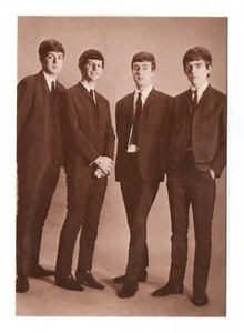 THE BEATLES FOTOCARD FOTO CARTOLINA NON VIAGGIATA ORIGINALE - Imagen 1 de 2