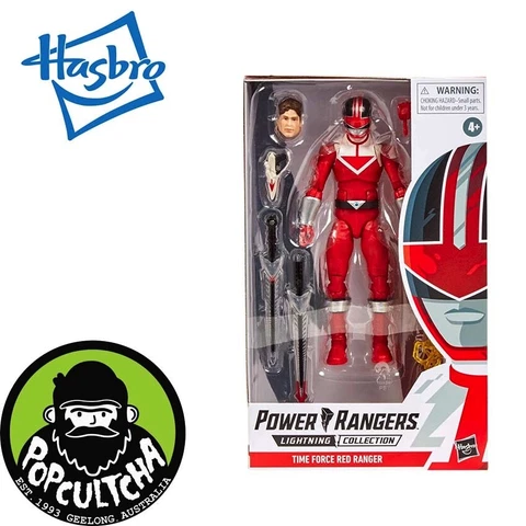 Power Rangers - Time Force Red Ranger Lightning Collection 6” Action Figure Cover