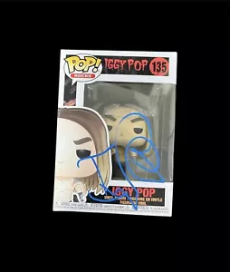 Rock Legend Iggy Pop Signed Funko Pop #135 COA Proof Photo 1 - Bild 1 von 12