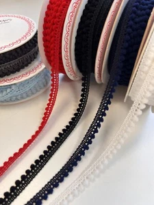 Mini pompom trimming 3mm sold per metre - Picture 1 of 12