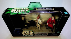 Figuras de acción Star Wars Cantina Aliens 1998 Labrria Nabrun Leids Takeel Hasbro - Imagen 1 de 4