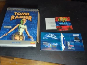 Eidos Platinum Collection Tomb Raider 1 Big Box PC Game Vintage - Picture 1 of 3