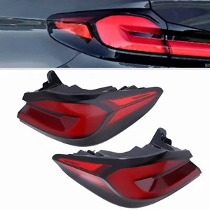 Par de luces traseras exteriores izquierda y derecha para BMW Serie 5 G30 2021-2022 luces de freno - Imagen 1 de 15