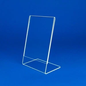 20 Stück - L-Aufsteller DIN A5 Hoch, Acrylglas 2mm - Bild 1 von 2