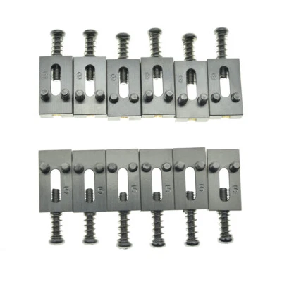Premium Stainless Steel Guitar Bridge Roller Saddles for Stratocaster/Telecaster - image 1 of 2