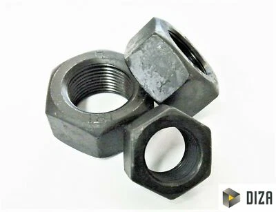 Sechskantmuttern Feingewinde DIN 934-8 Stahl M8 - M42 Sechskant Muttern - Bild 1 von 2