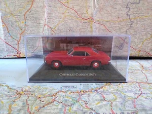Chevrolet Camaro rouge 1969 American Cars 1/43 IXO pour Altaya - Imagen 1 de 2