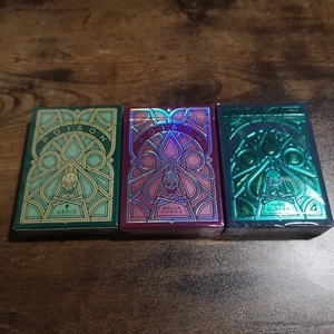 Mazos de cartas de veneno nuevos sellados Thirdway Industries edición limitada USPCC - Imagen 1 de 27