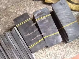 1 Stück Natur Schwarz Büffelhorn Blatt Messer Rohlinge Platte Schuppen Griff Material - Bild 1 von 9