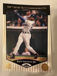 1998 Ken Griffey Jr. UD SP Authentic 300th Home Run Commemorative Large Card - Picture 1 of 2