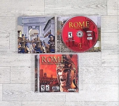 Rome Total War Discs 1-3 PC CD-ROM 2004 ACTIVISION Video Game - Image 1 of 4