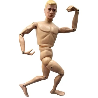 Винтажная сочлененная экшн-фигурка 1964 GI Joe Scar Face патент США - Изображение 1 из 4