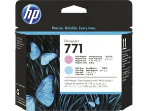 HP 771 Light Magenta/Light Cyan DesignJet Printhead, CE019A - Afbeelding 1 van 2