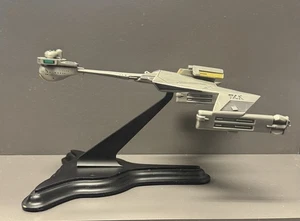 Franklin Mint 1989 Star Trek Klingon Cruiser barco de peltre con soporte  - Imagen 1 de 15