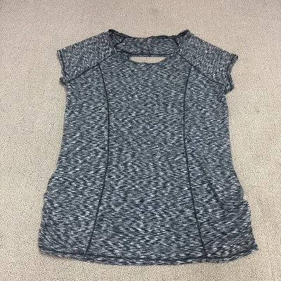 Top Calvin Klein Performance gris manga corta para mujer talla mediana Foto 1 de 4