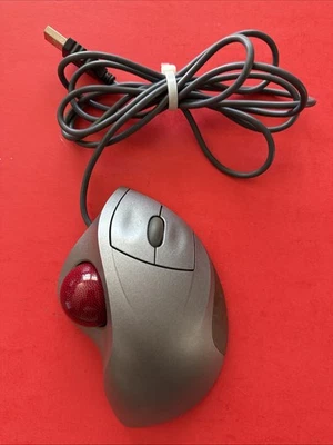 Logitech T-BB18 Trackman Wheel USB Trackball Mouse - READ - Image 1 of 4
