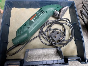 Bosch PDA 120E Electronic Delta Sander profile corner in case spare sanding pads - Picture 1 of 7