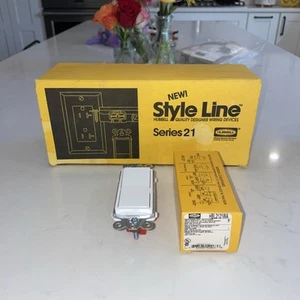 10 Pack Hubbell NSB HBL2121WA Light and Dimmer Switches EA - Picture 1 of 4