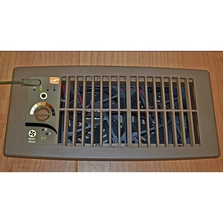 SUNCOURT HC500-B Flush Fit Register Booster 风扇 - 褐色 — 第 1/1 张图片