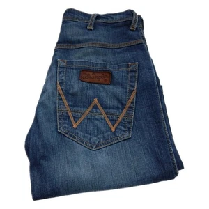 Wrangler Alaska Jeans Regular Straight Waist 29 Leg 32 W29 L32 Zip Fly (Q6766) - Picture 1 of 9
