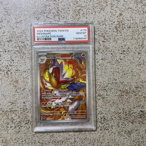 Infernape 173/167 Twilight Masquerade Ilustración Raro Pokemon PSA 10 Gemas Como Nuevo - Imagen 1 de 2