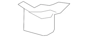 Genuine Ford Rear Trim Panel 7L1Z-7831010-BC - Picture 1 of 2