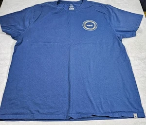 Hurley Adult XL Surf Logo Blue Tshirt Pre-owned - Picture 1 of 8