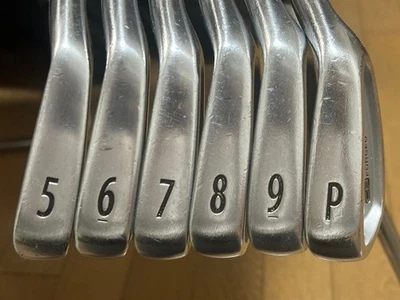 ◼️6pcs◼️ Titleist CB712 Iron Set 6clubs 5-9,Pw Shaft NS Pro 950GH Flex S Used - Image 1 of 4